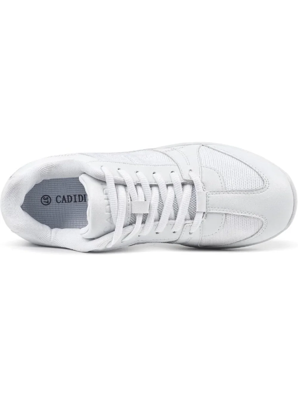 Stylish Black Cheerleading Shoes for Women | Athletic Dance Flats & Sneakers